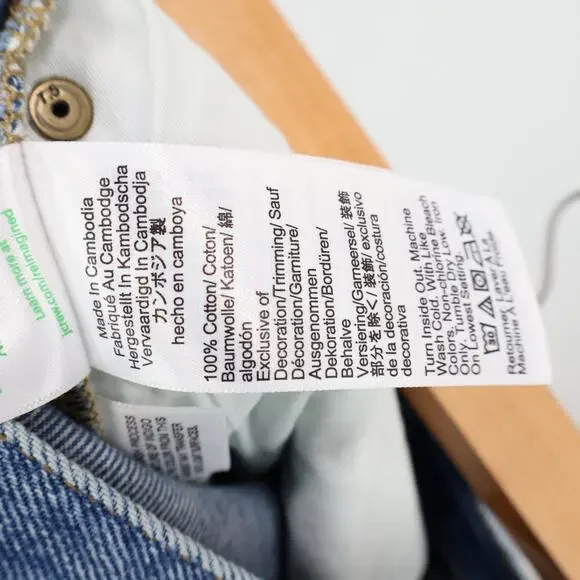 J.Crew Mid Rise Relaxed Straight Jean with Suede Stripe Size 27 NWT - Picture 9 of 9